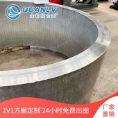全铝轻合金 铝自由锻件 锻造铝管 7075大口径铝锻环生产 - 4