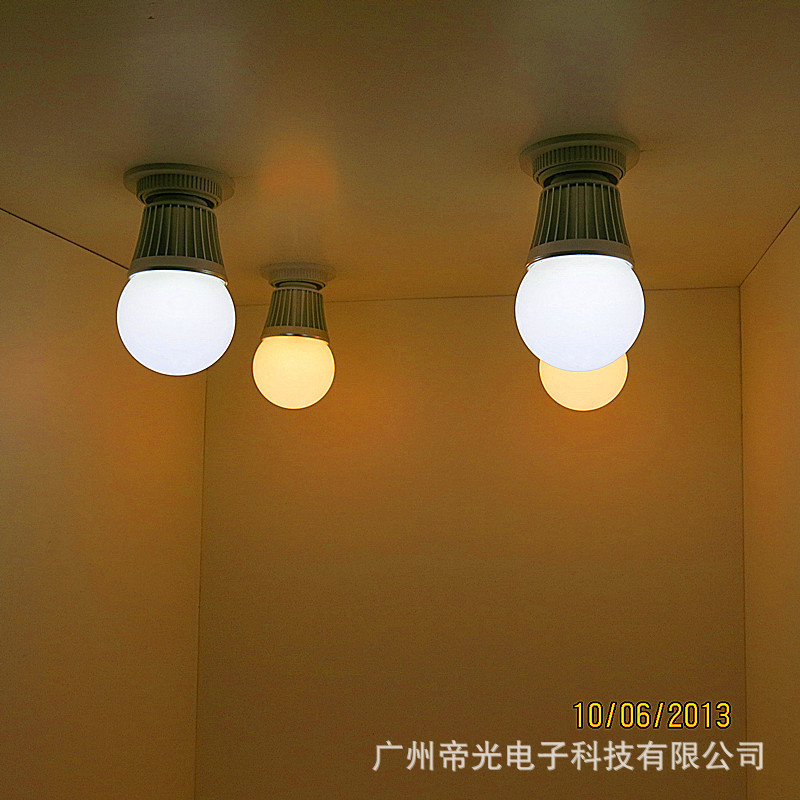 led灯-270/360度全周光新款冷锻lled球泡灯-5W 450Lm-质保3年 - 3