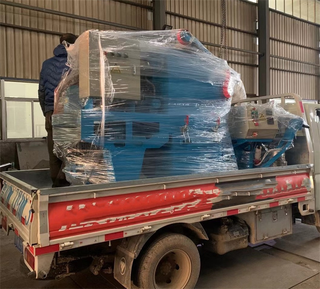河南周口防水抛丸机 PW550型双头抛丸机