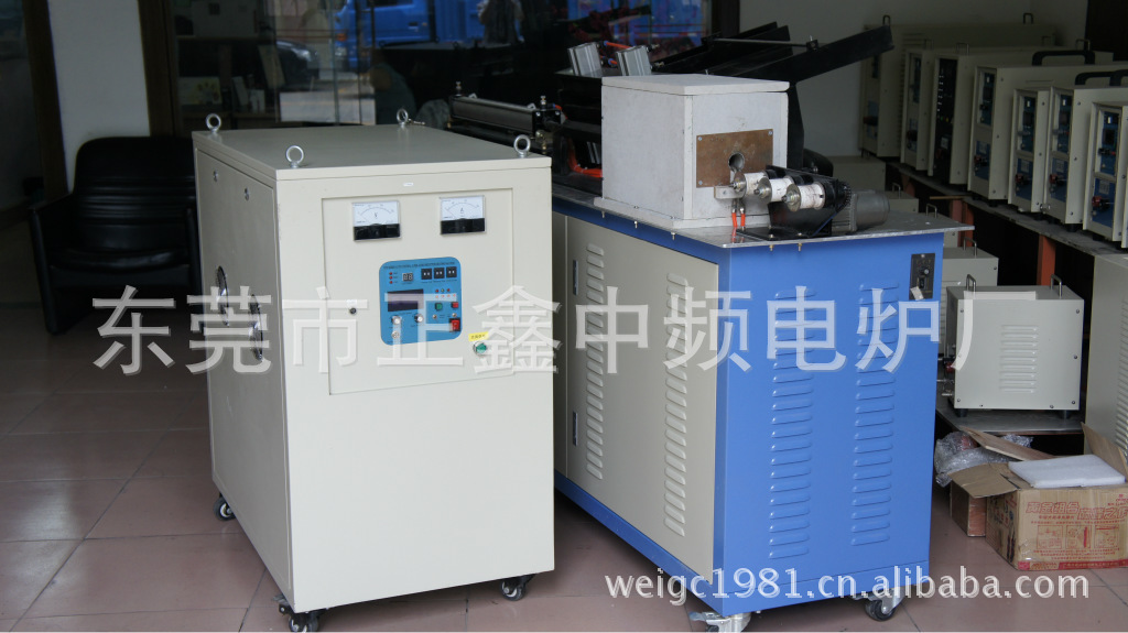 中频感应加热炉 熔炼炉 中频炉价格 100KW金属熔炼炉 熔金炉 - 4