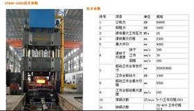 大量销售 优质 YTD96-6000锻造液压机