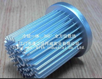 LED冷锻一体式散热器 51.5mm×H55mm