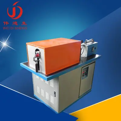 全自动送料金属加热设备,中频锻造炉,金属热处理中频电炉