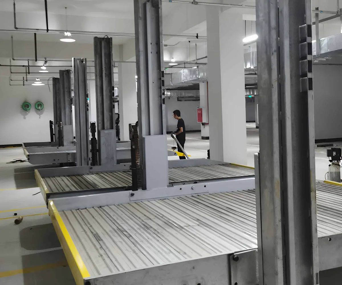 宜州二手立体车位厂家 开发商机械立体停车设备租用公司 液压机械式停车位翻新