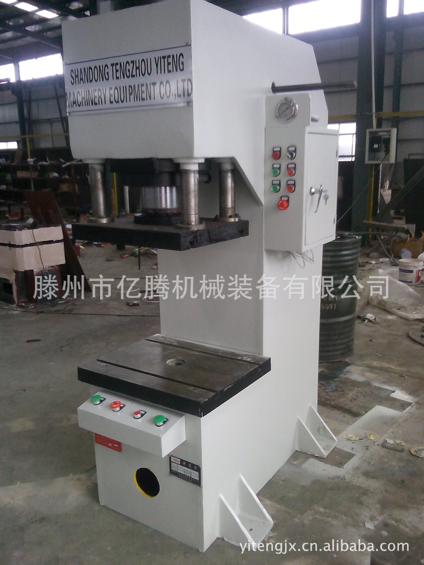 年度新品 单柱式液压机 快速单柱液压机 - 4