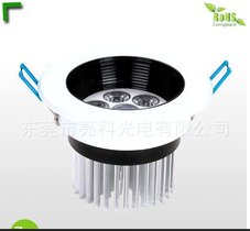 冷锻一体化5W 新款LED天花灯高亮节能
