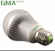 谷麦专业制造冷锻LED球泡灯省电高达80%乳白色PC灯罩5Wled球泡灯
