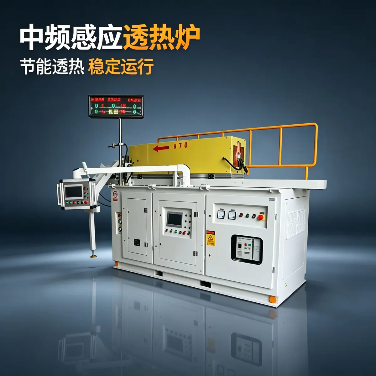 工业中频锻造加热炉 IGBT节能感应加热机 非标定制