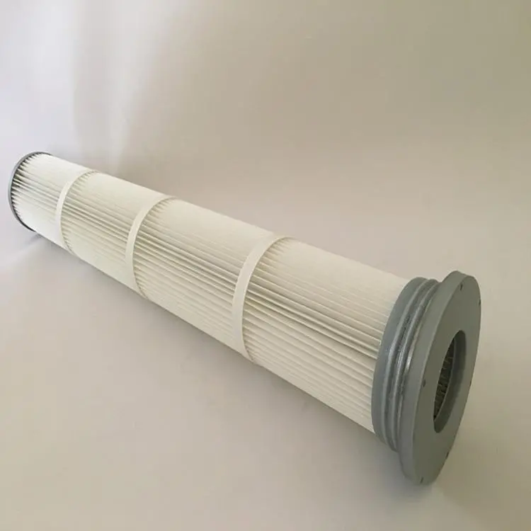 钢厂 电厂除尘器滤筒160*1500PTFE材质反吹 聚酯纤维 - 2