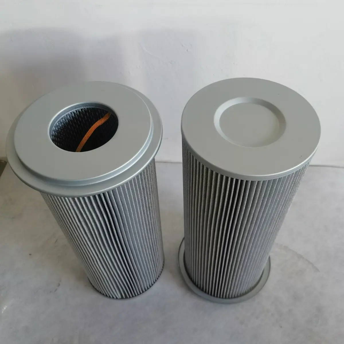 抛丸机打磨除尘滤筒 350×660法兰上装式工业粉尘过滤滤筒