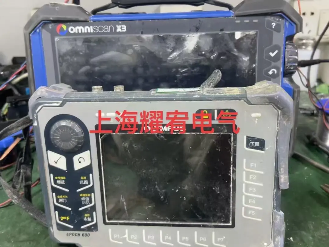 维修奥林巴斯超声波探伤仪开机屏幕没反应（当天修好）