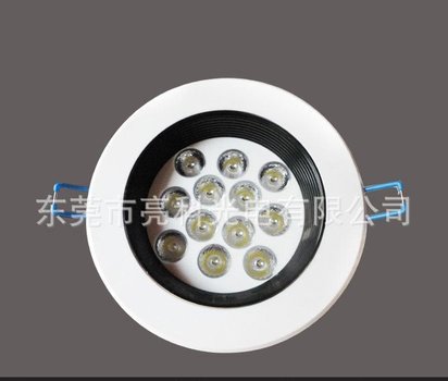 专业生产12WLED冷锻散热器LED天花灯系列产品冷锻散热器