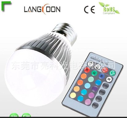 超强亮大功率 LED冷锻球泡灯 大螺口LED 灯光暖白正白橙色
