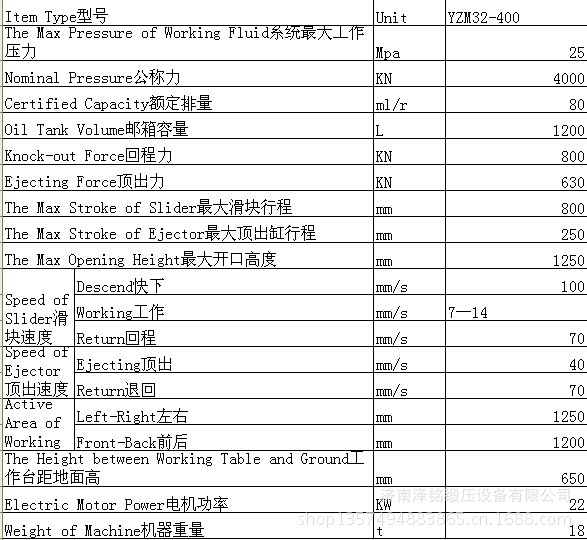 通用四柱液压机，济南泽铭锻压出售，如潮 - 2