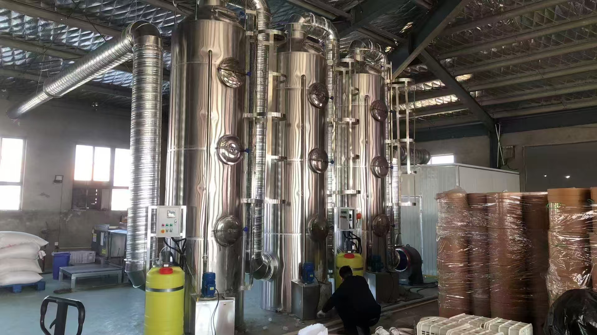 电镀厂喷淋塔 电镀酸碱废气处理净化塔 - 4