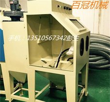 模具推车转台喷砂机 大型工件喷砂机 独特设计操作方便适应范广