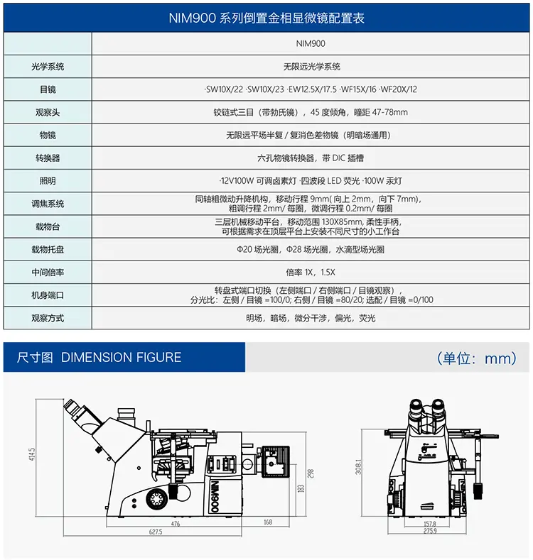 科 研 级 倒 置 金 相 显 微 镜NIM900技术参数.jpg