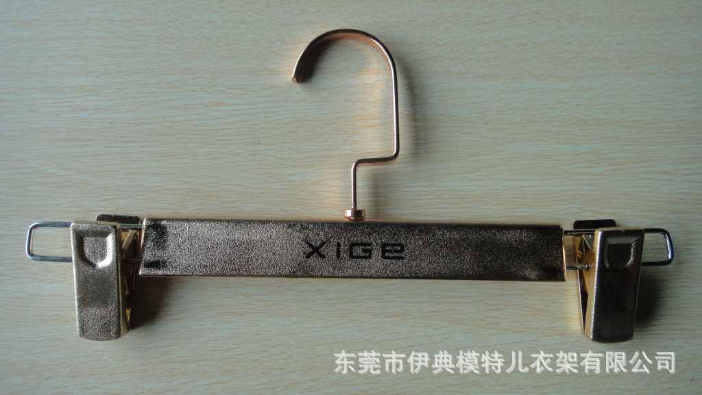 供应SS-K6电镀金色裤架/时尚电镀裤架/高档塑料电镀裤架 - 2