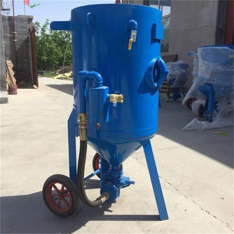 鼎东600喷砂机 箱式手动喷砂机 桥梁除锈喷砂机 - 4