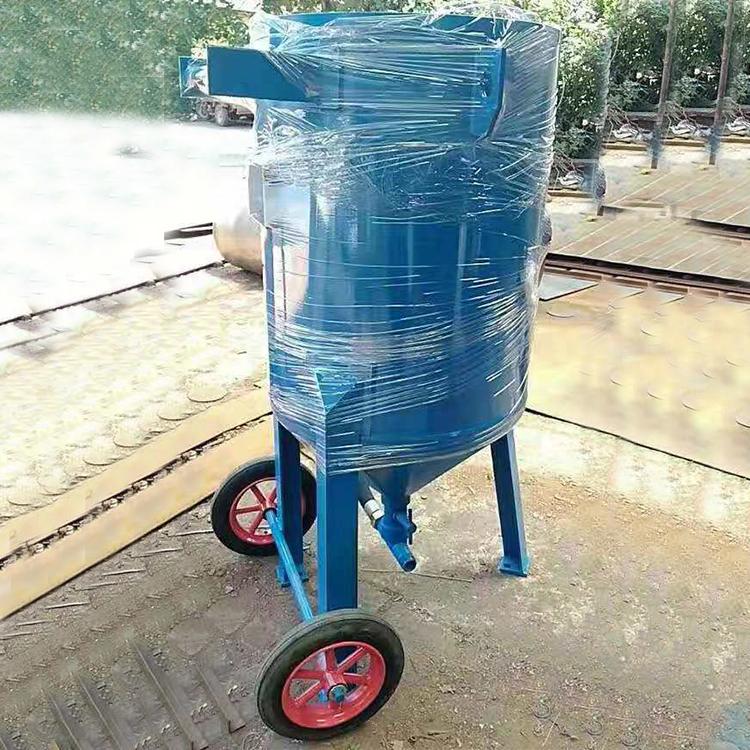 程煤小型自动喷砂机 闸门翻新喷砂机 桥梁除锈喷砂机