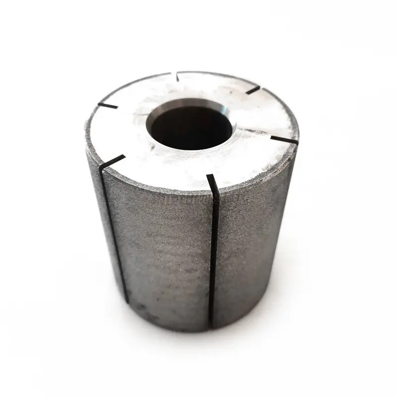 定制开槽金刚砂辊筒 滚筒式电镀金钢石砂轮 外径110mm
