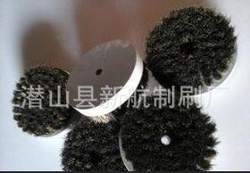 供应佛珠抛光机野猪鬃圆盘刷 文玩核桃毛刷盘