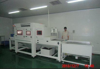 铣刀转台喷砂机 转台式自动喷砂机