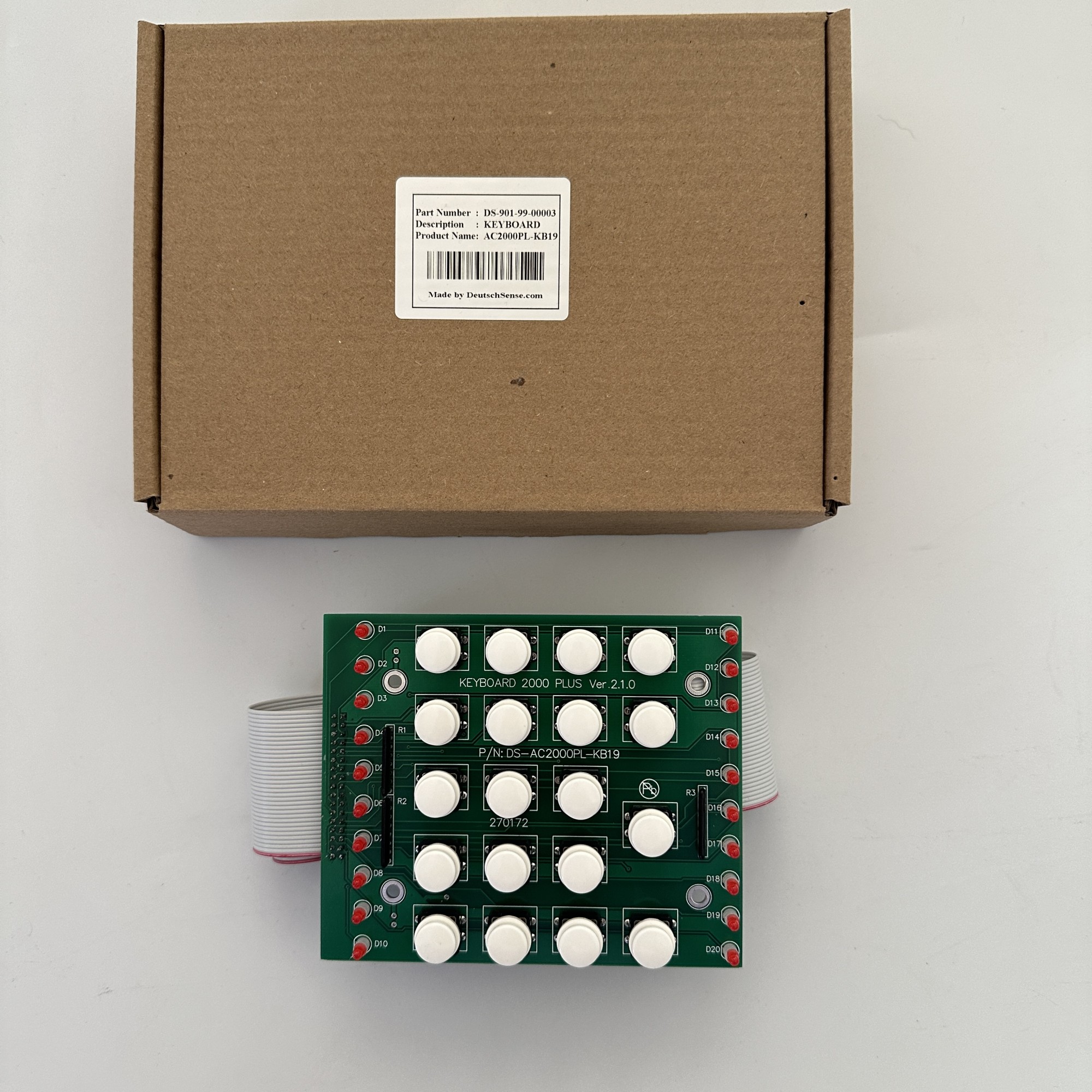 AC2000PLUS键盘卡/ keyboard card /AC2000PL-KBD19 - 2