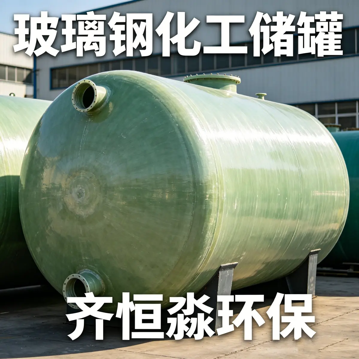 化工原料仓储 FRP化工储罐 化工厂专用玻璃钢化工储罐 - 2