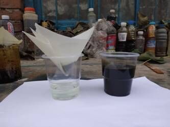 废机油免蒸馏免酸洗脱色技术工艺及设备再生润滑油
