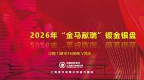 2026年“金马献瑞”镀金银盘