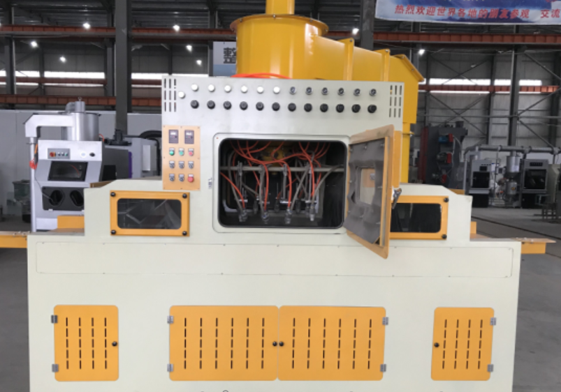 TBSS1000-12A输送式喷砂机,铝型材喷砂机 - 2