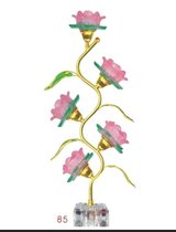 吉林新奇特 礼品 莲花灯 亚克力莲花灯 镀金莲花灯