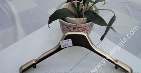 电镀衣架 塑料电镀衣架 新款电镀女衣架 枪黑色电镀衣架