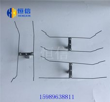 眼镜框自动线喷涂治具铁线挂具 塑料电镀支架加工 流水线定位夹具