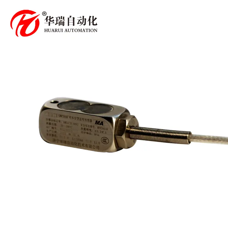 GWP200磁吸式温度传感器矿用表面测温探头标配10米线可定制