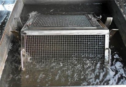 丽水清洗机 万和超声(图) 铜线超声波清洗机