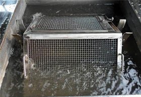 丽水清洗机 万和超声(图) 铜线超声波清洗机