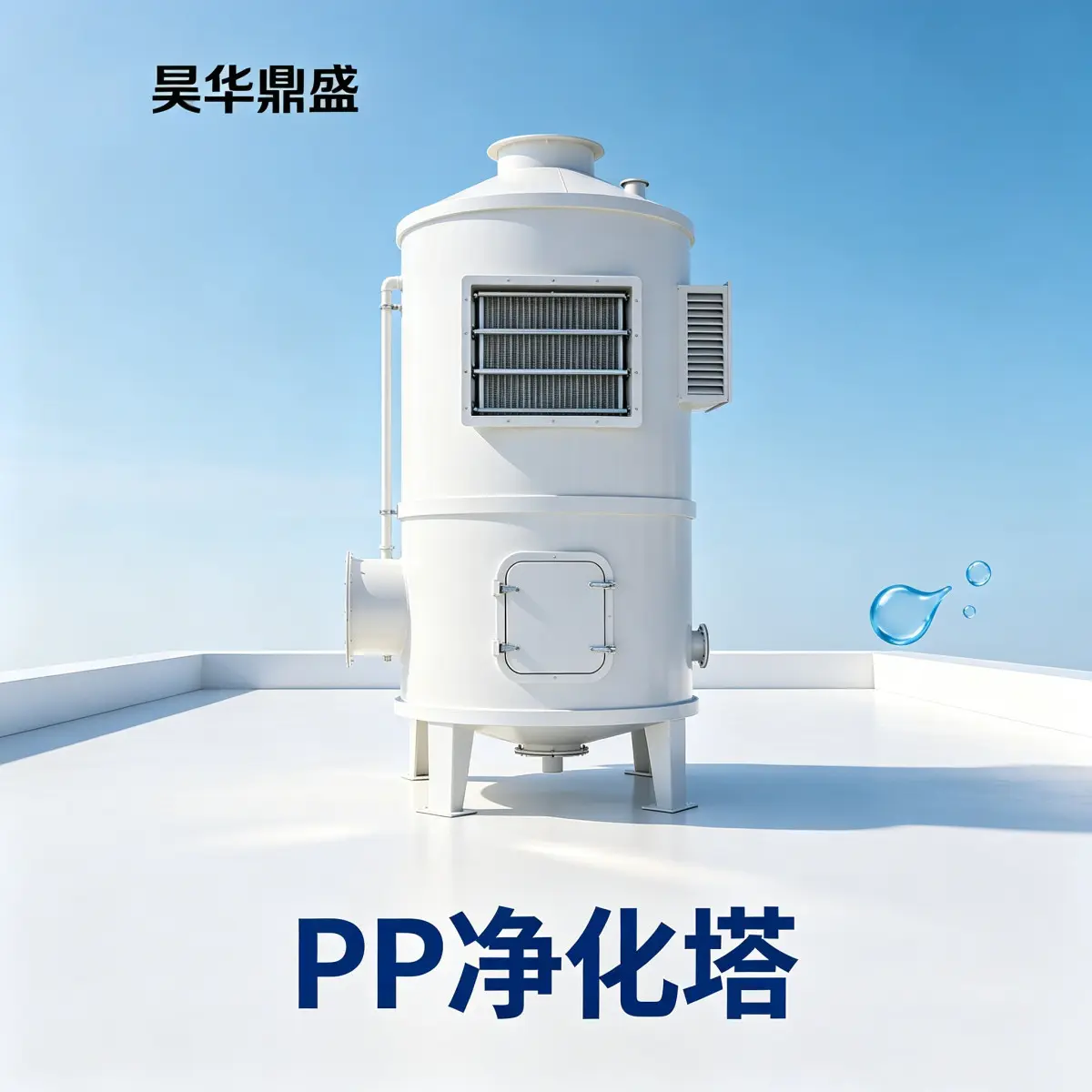 实验室PPH净化塔_PPH净化塔低噪音净化设备_耐酸碱PPH净化塔