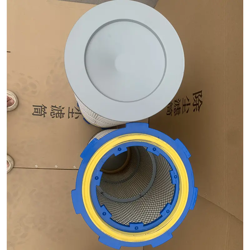 工业螺杆除尘滤筒喷砂机抛丸机喷涂喷粉除尘滤芯精华灰尘粉尘过滤