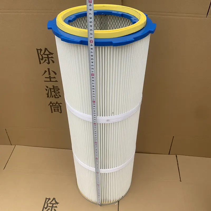 工业螺杆除尘滤筒喷砂机抛丸机喷涂喷粉除尘滤芯精华灰尘粉尘过滤 - 2