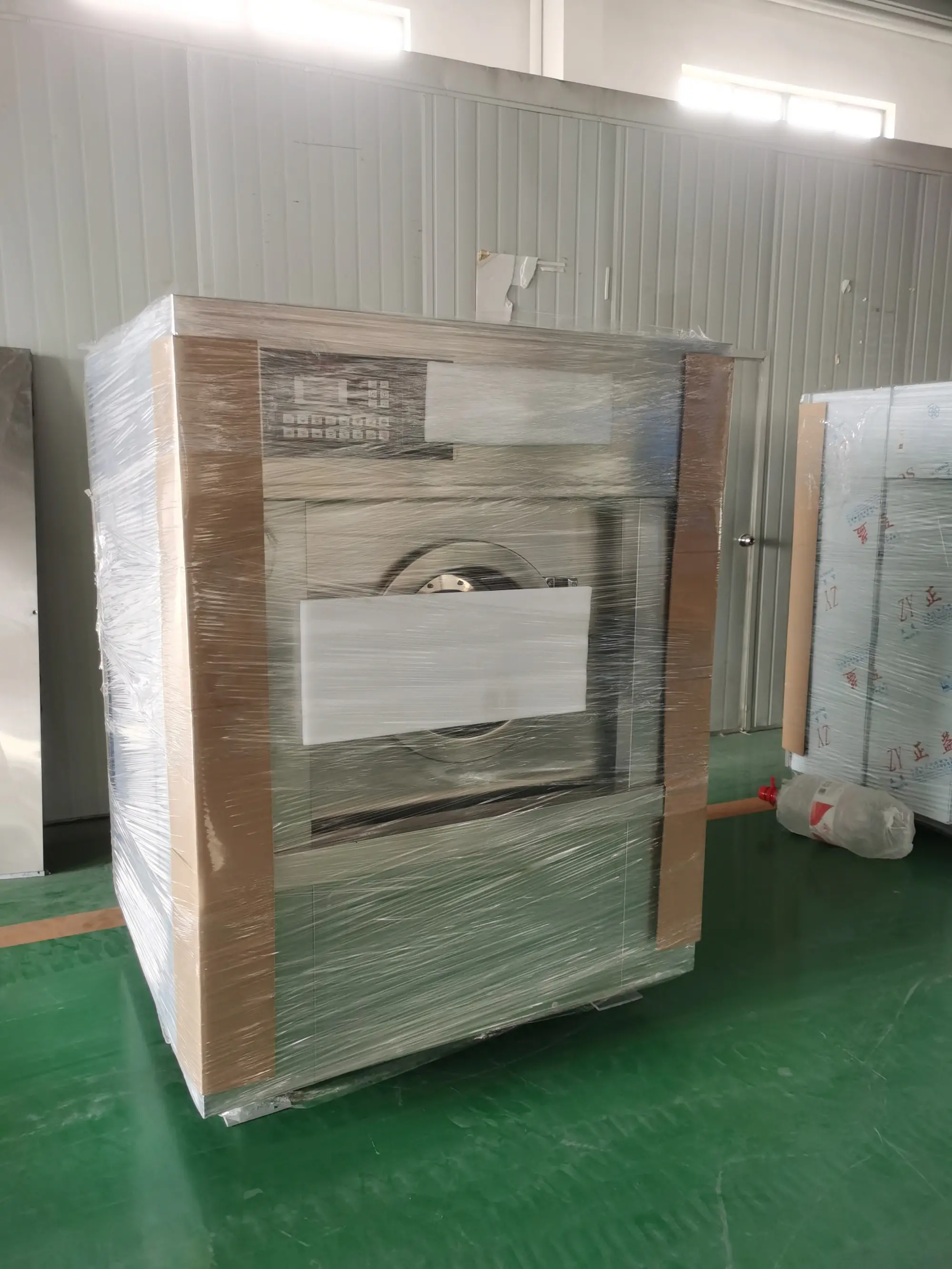 养老院床单被套大型工业洗衣机带烘干消毒 - 4