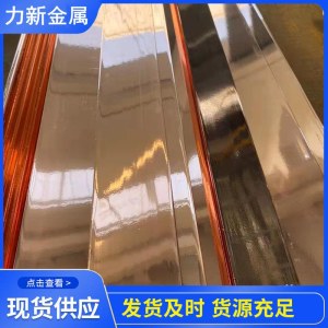 力新镀铜扁钢 40*4镀铜扁铁 50*5铜包钢扁钢 电镀铜接地棒