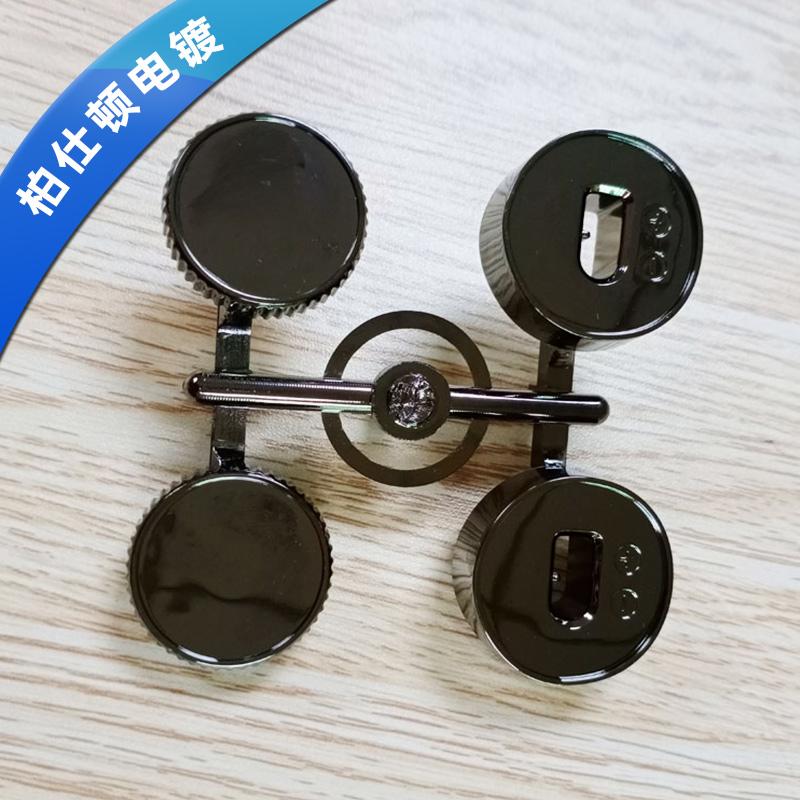 柏仕顿ABS塑料电镀黑铬枪色 五金饰品电镀加工 表面处理 - 3