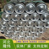 隆伟厂家不锈钢变槽角型托辊 无动力滚筒托辊 - 2