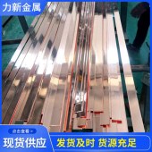 力新镀铜扁钢 40*4镀铜扁铁 50*5铜包钢扁钢 电镀铜接地棒 - 2