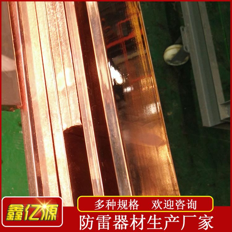 电镀铜接地扁钢河北厂家鑫亿源价格-镀铜扁钢 接地镀铜扁钢 - 2