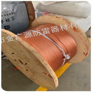 金广源供应 铜包钢绞线 防雷镀铜接地棒 电镀铜扁钢 欢迎购买