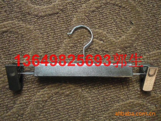 供应SS-K6电镀金裤架/ 高档品牌塑料电镀裤架 - 4
