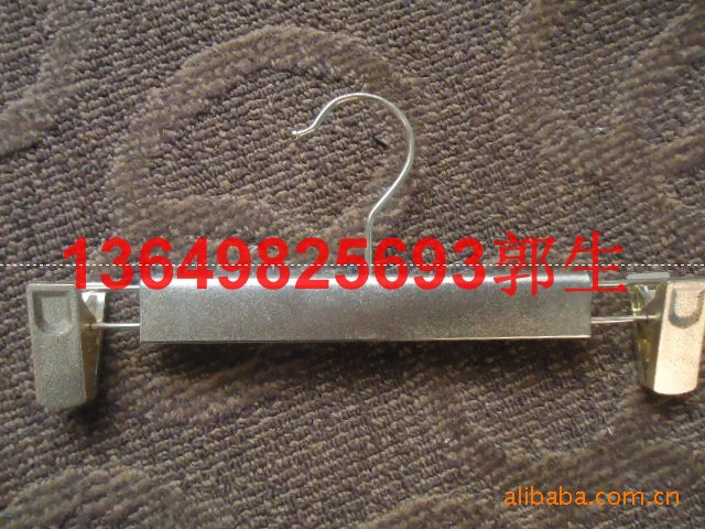 供应SS-K6电镀金裤架/ 高档品牌塑料电镀裤架 - 2